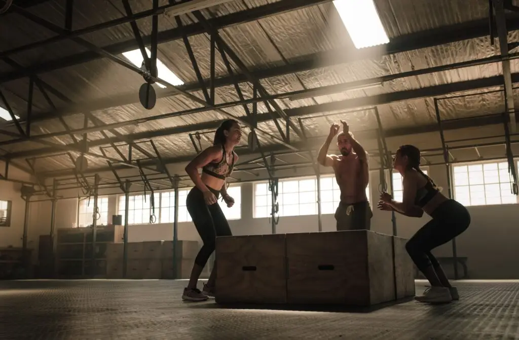 Aula de Crossfit no The Barn