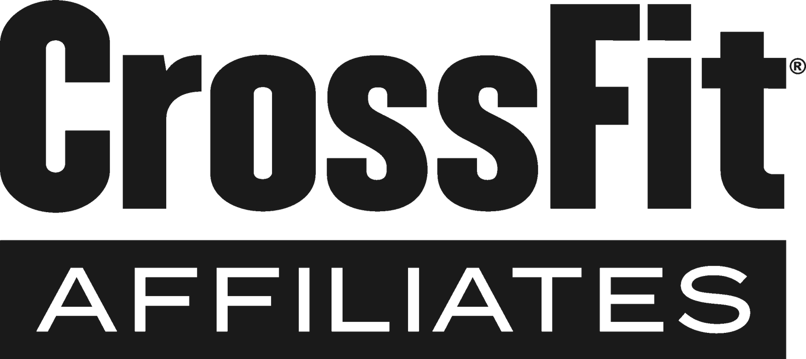 Crossfit affiliates logo black